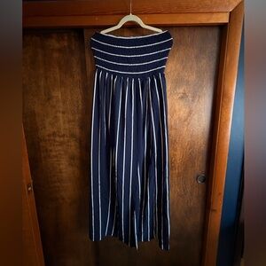 VENUS Navy and White romper